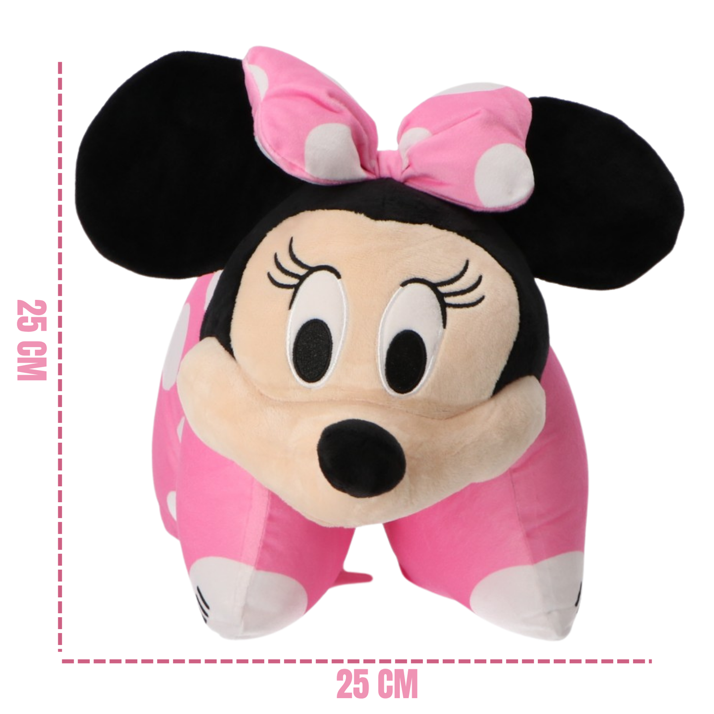 Minnie Mouse 2 in 1 knuffel kussen