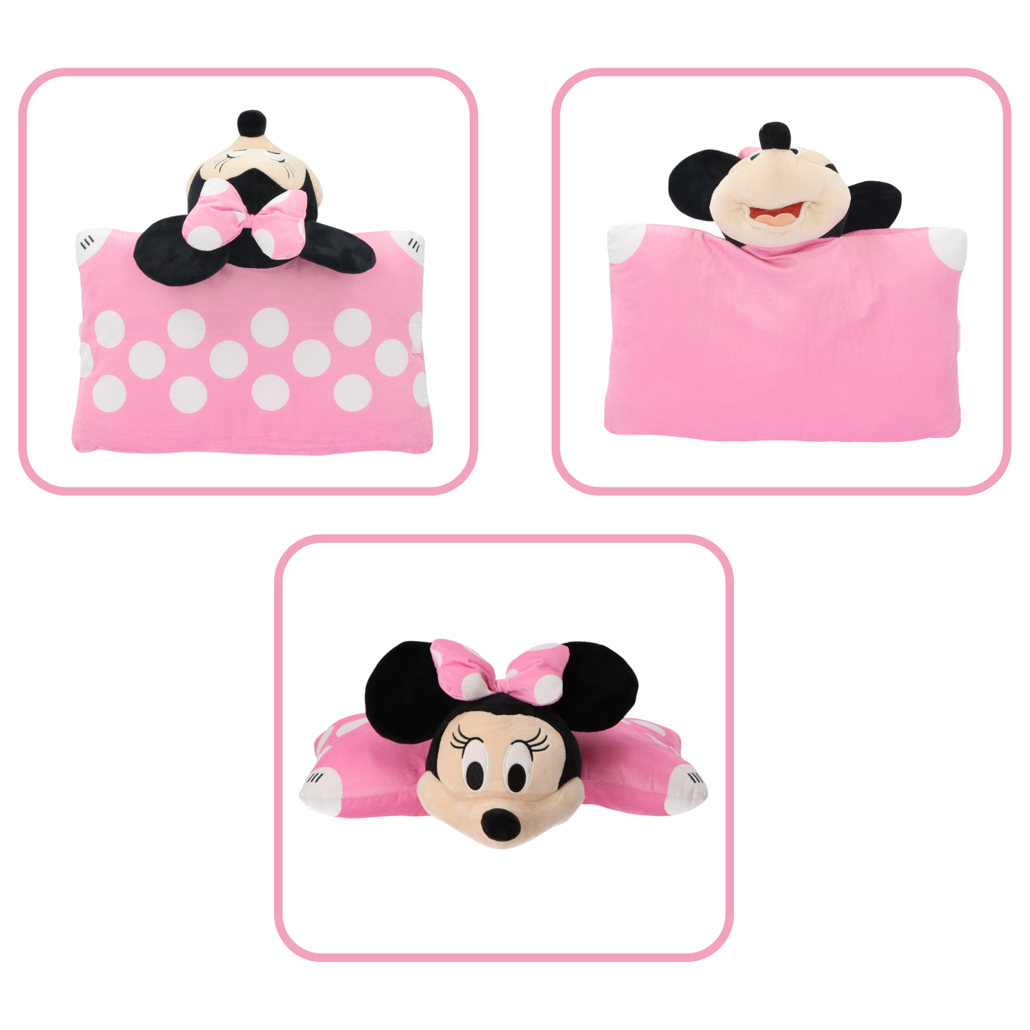 Minnie Mouse 2 in 1 knuffel kussen