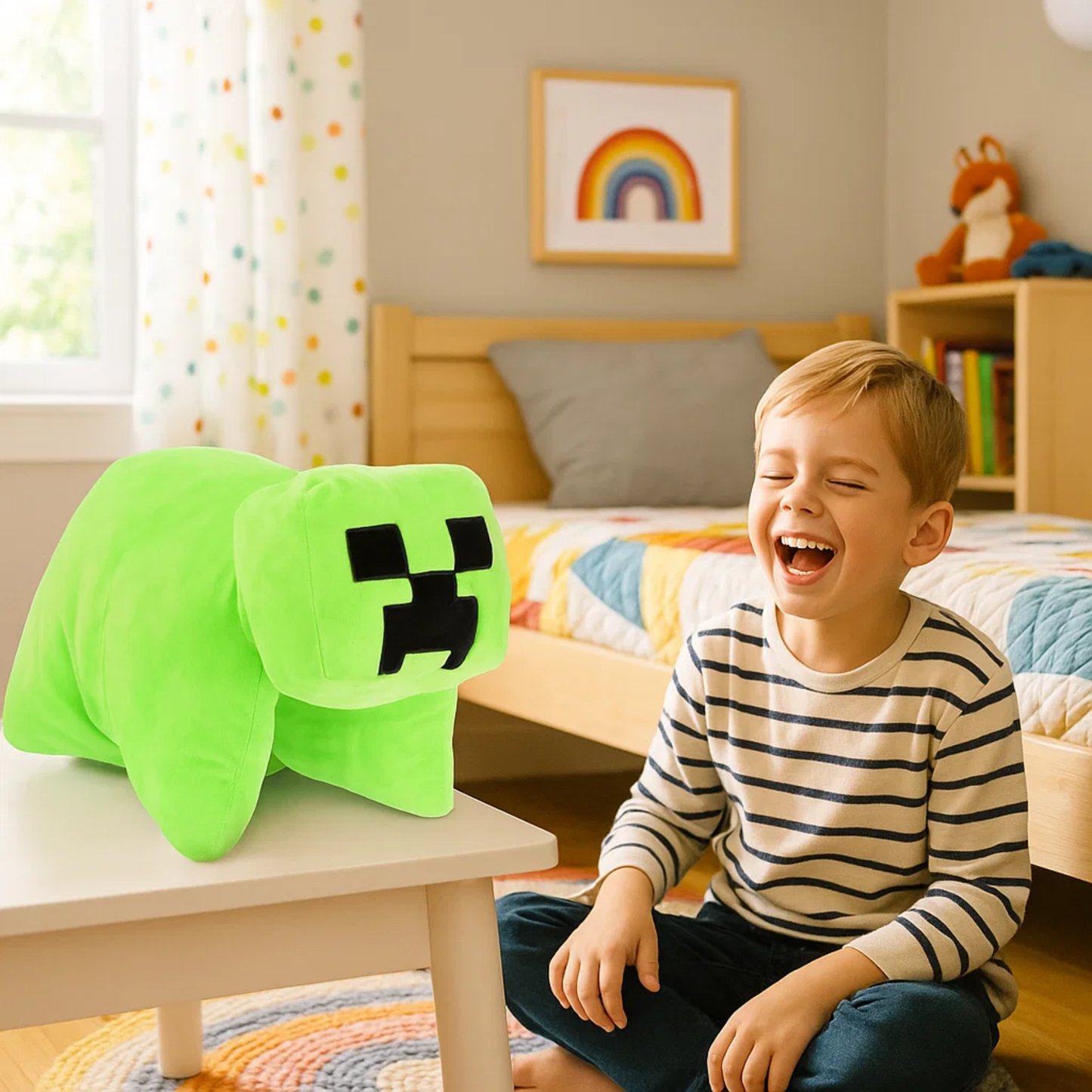 Minecraft 2 in 1 knuffel kussen