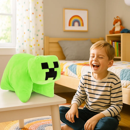 Minecraft 2 in 1 knuffel kussen