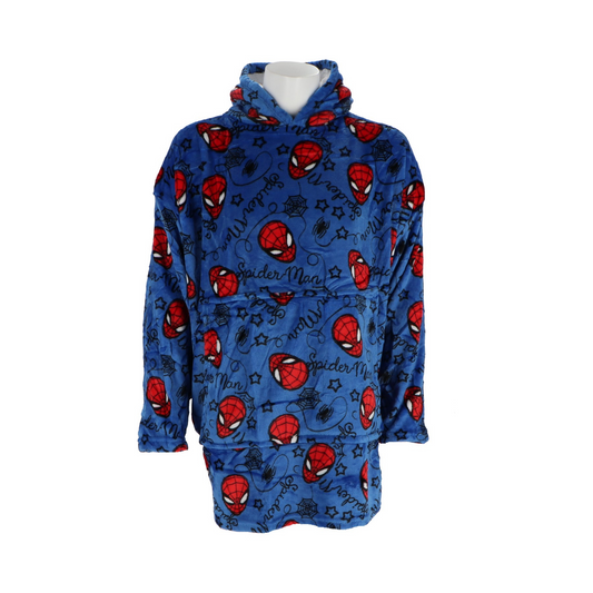 Spiderman hoodie deken