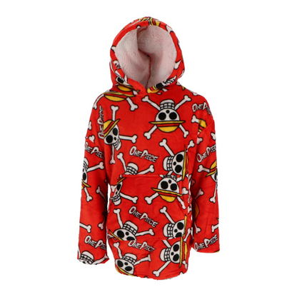 One Piece hoodie deken