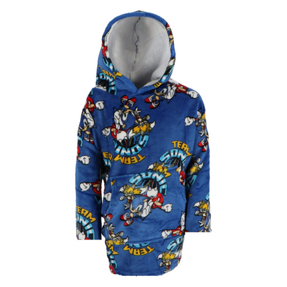 Sonic hoodie deken