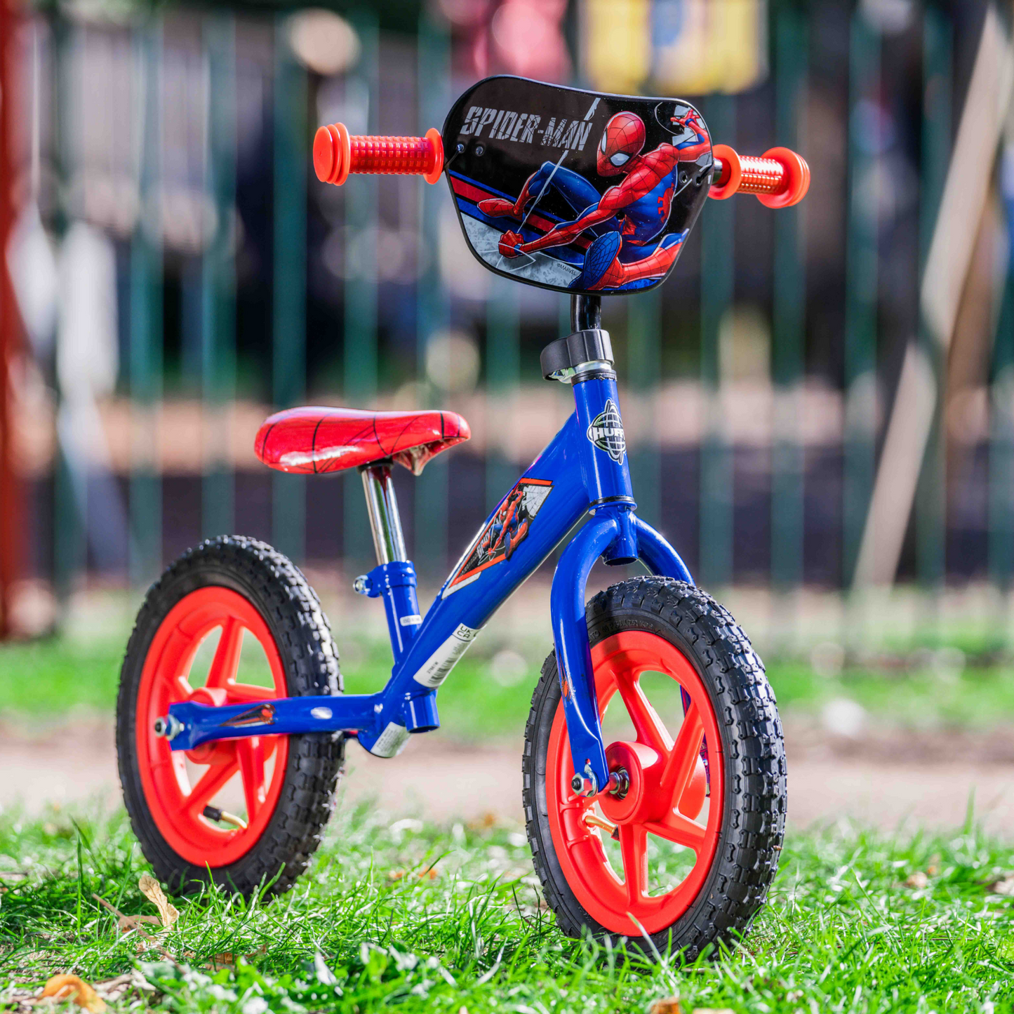 Spiderman Balance Fiets 12 Inch