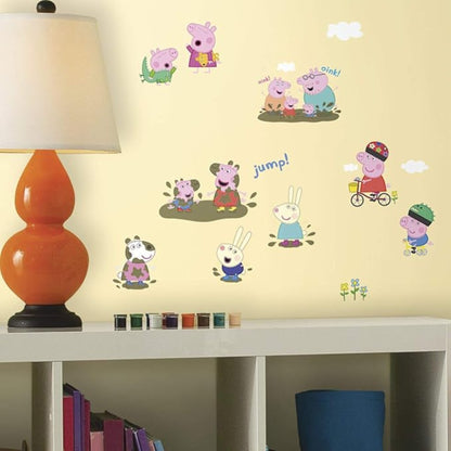 Peppa Pig Muurstickers
