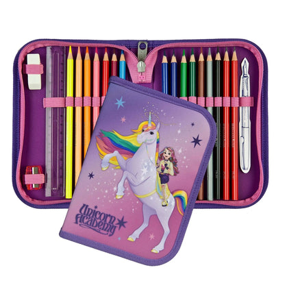 Unicorn Academy gevulde etui