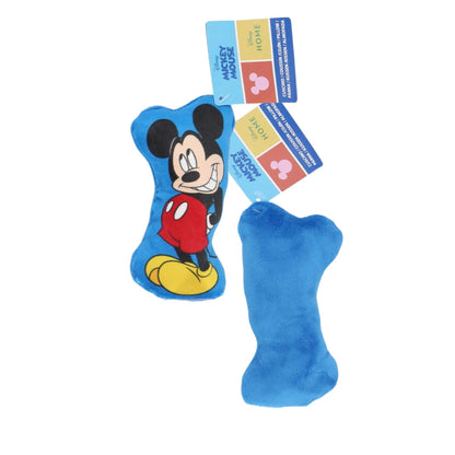 Mickey Mouse gevormd mini kussen - 15 cm