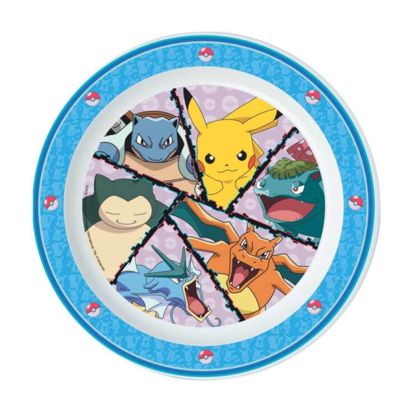 Pokemon Kunststof ontbijtschaal / bord