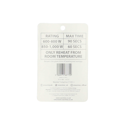 Warmies Magnetron Pluche - Lavendel Geur - Teddy