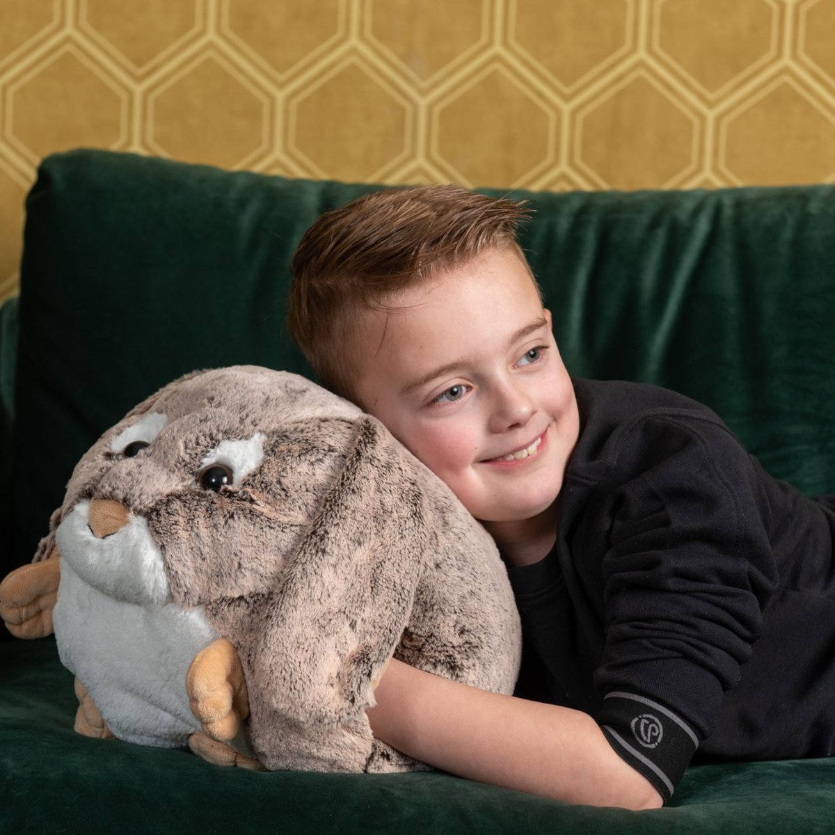 Noxxiez handwarmer - knuffel - kussen - konijn