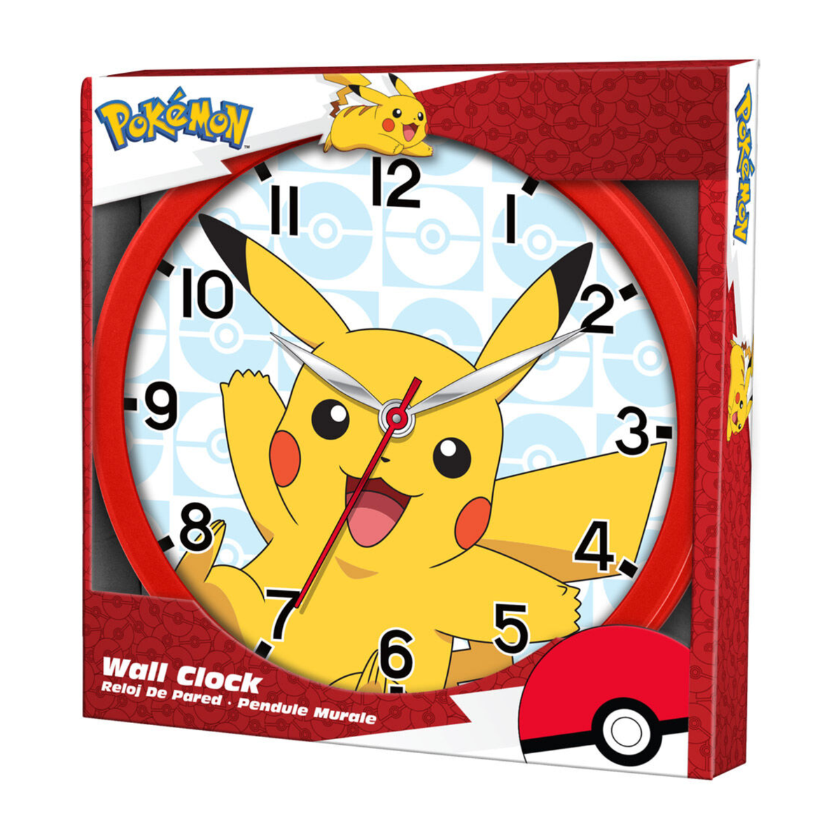 Pokemon wandklok