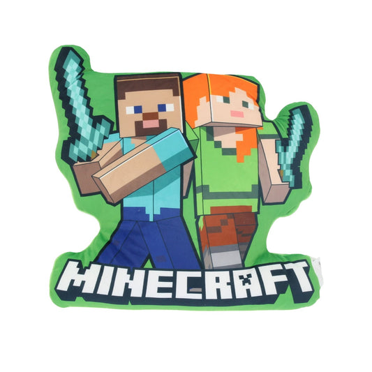 Minecraft gevormd kussen - 40 cm