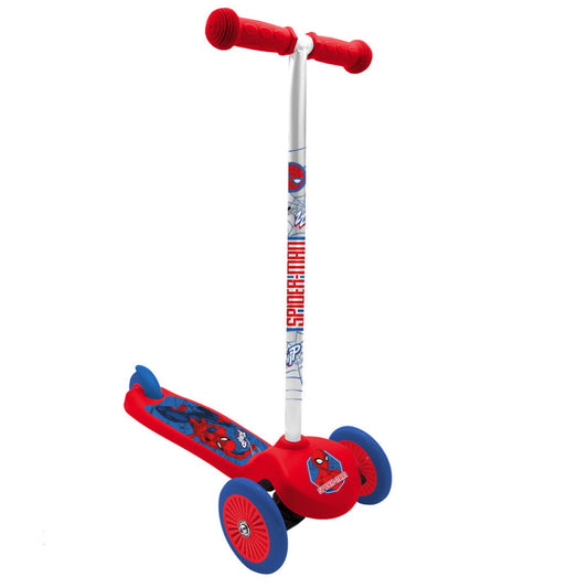 Spiderman kinderstep met 3 wielen