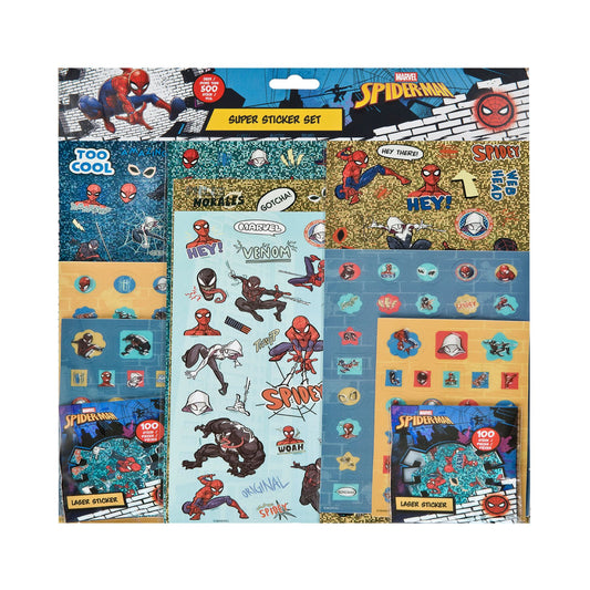 Spiderman sticker set 500 st