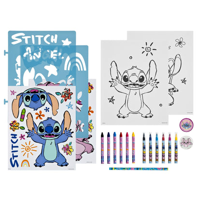 Lilo & Stitch kleurset met stickers en stiften