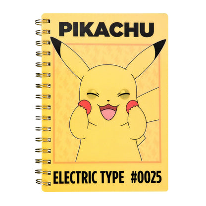 Pokemon 3D notitieboek A5