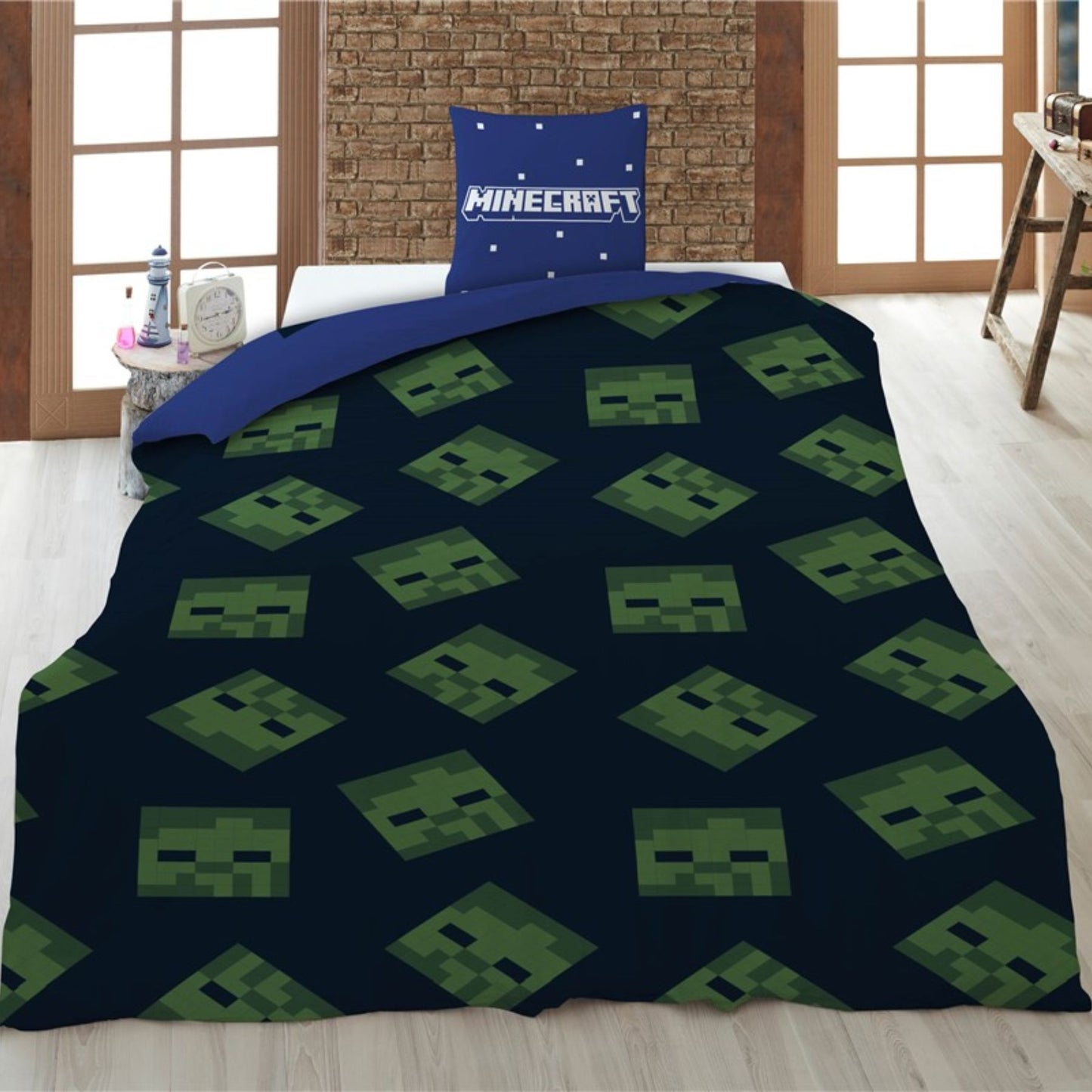 Minecraft dekbedovertrek