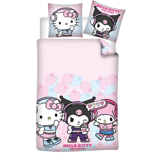 Hello Kitty & Friends dekbedovertrek