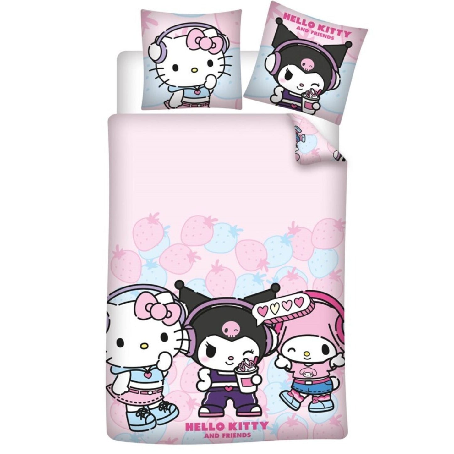 Hello Kitty & Friends dekbedovertrek