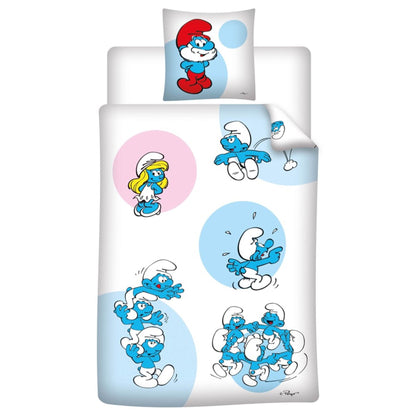Smurfen dekbedovertrek