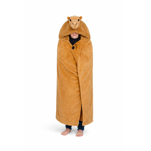 Noxxiez fleece deken - kameel