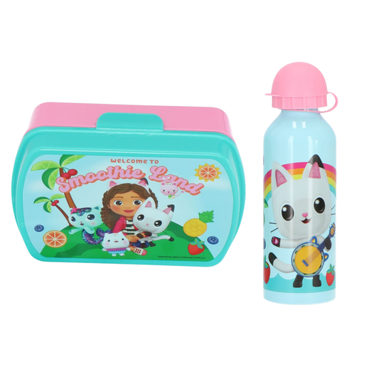 Gabby's Dollhouse lunchset