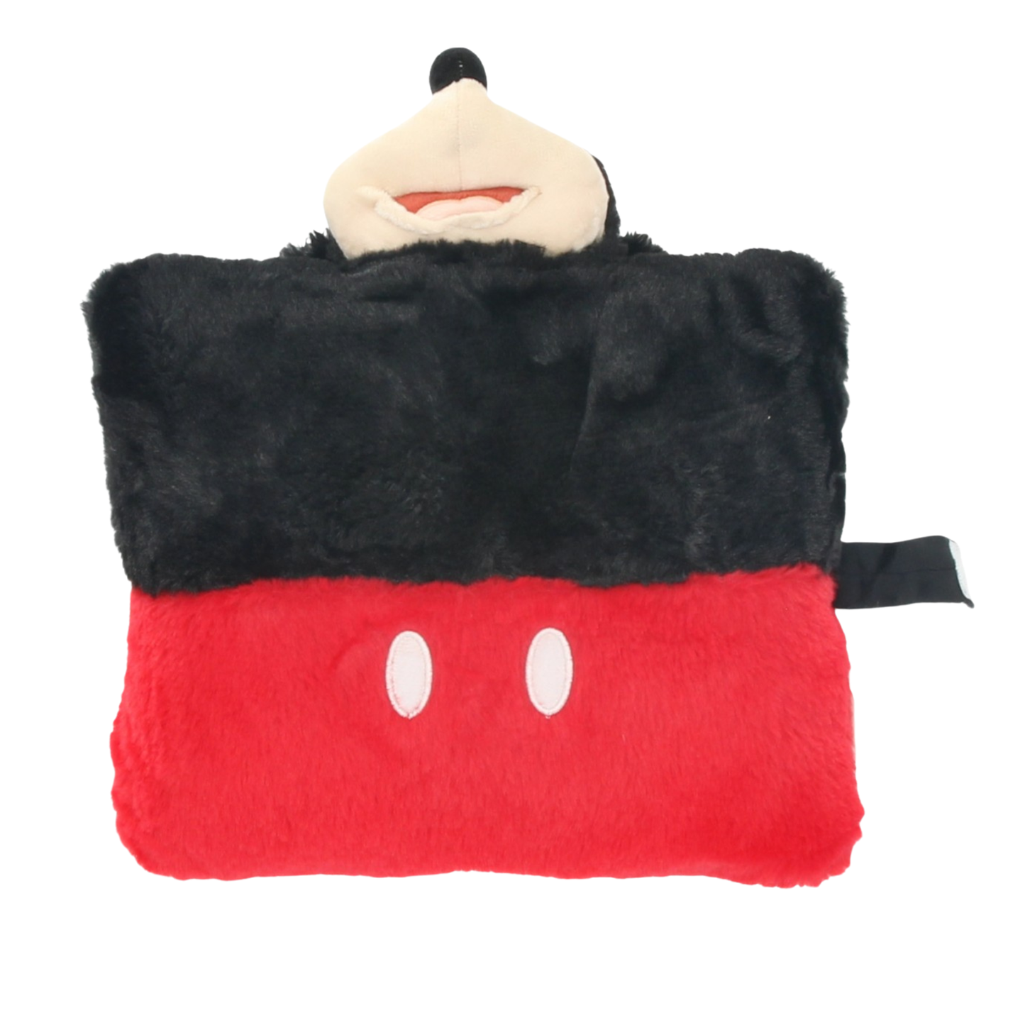 Mickey Mouse fluffy 2 in 1 knuffel kussen