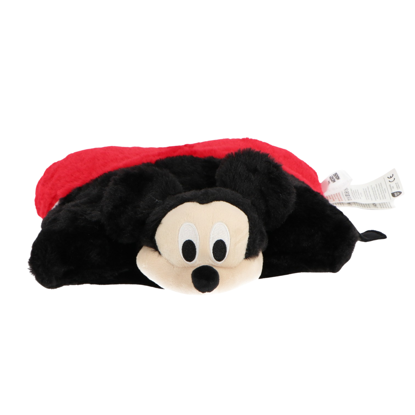 Mickey Mouse fluffy 2 in 1 knuffel kussen