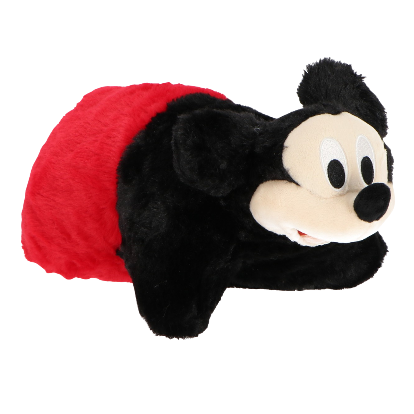Mickey Mouse fluffy 2 in 1 knuffel kussen