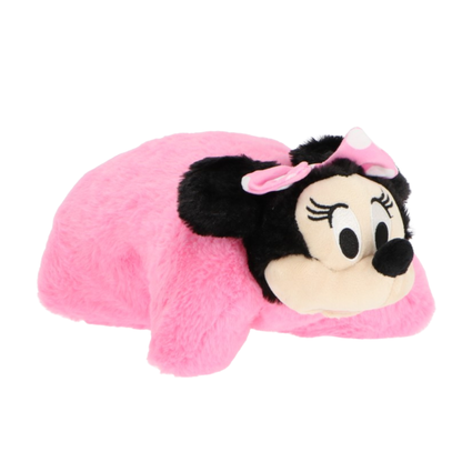 Minnie Mouse fluffy 2 in 1 knuffel kussen