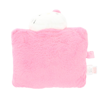 Hello Kitty fluffy 2 in 1 knuffel kussen