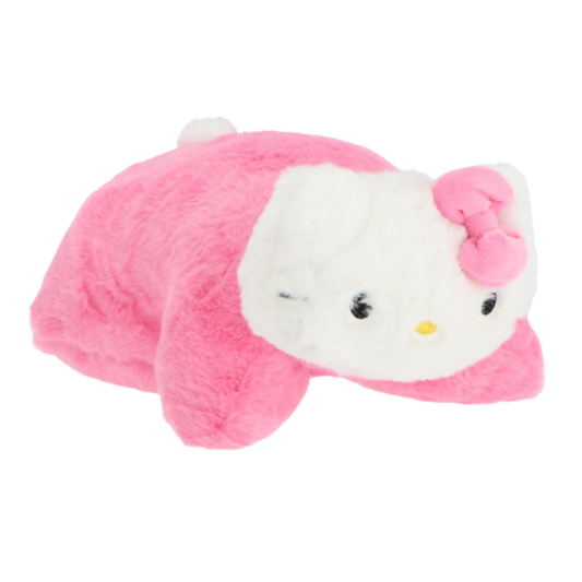 Hello Kitty fluffy 2 in 1 knuffel kussen