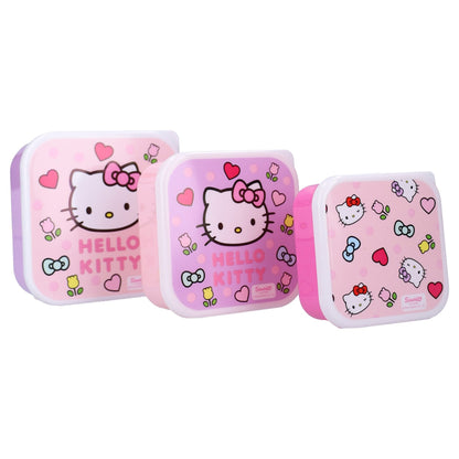 Hello Kitty snackbox ( 3in1 )