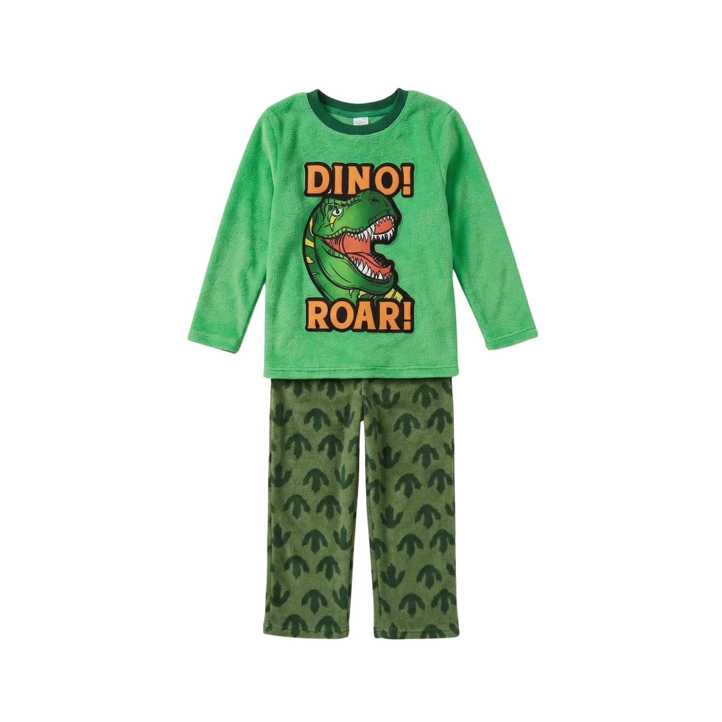Coral-fleece pyjama - DINOROAR!