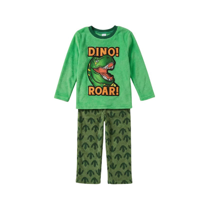 Coral-fleece pyjama - DINOROAR!