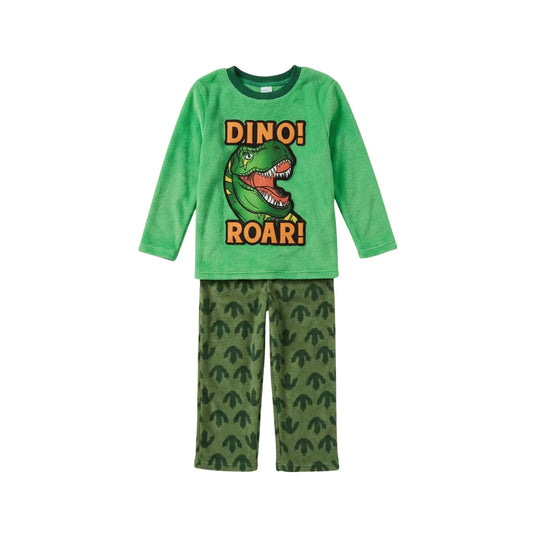 Coral-fleece pyjama - DINOROAR!