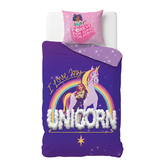 Unicorn Academy dekbedovertrek