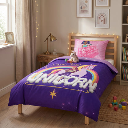 Unicorn Academy dekbedovertrek - DE