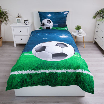 Voetbal dekbedovertrek