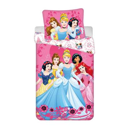 Princess Dekbedovertrek + Hoeslaken - Roze