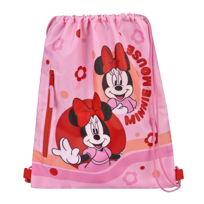 Minnie Mouse tassenset; 3D rugzak, gymtas, etui en portemonnee