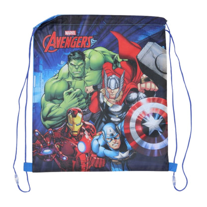 Avengers tassenset; rugzak en gymtas