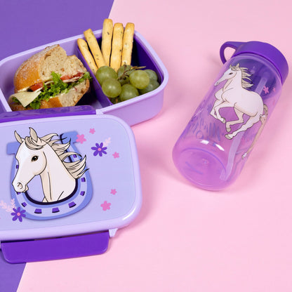 Magic Horse lunchset; lunchbox en drinkfles