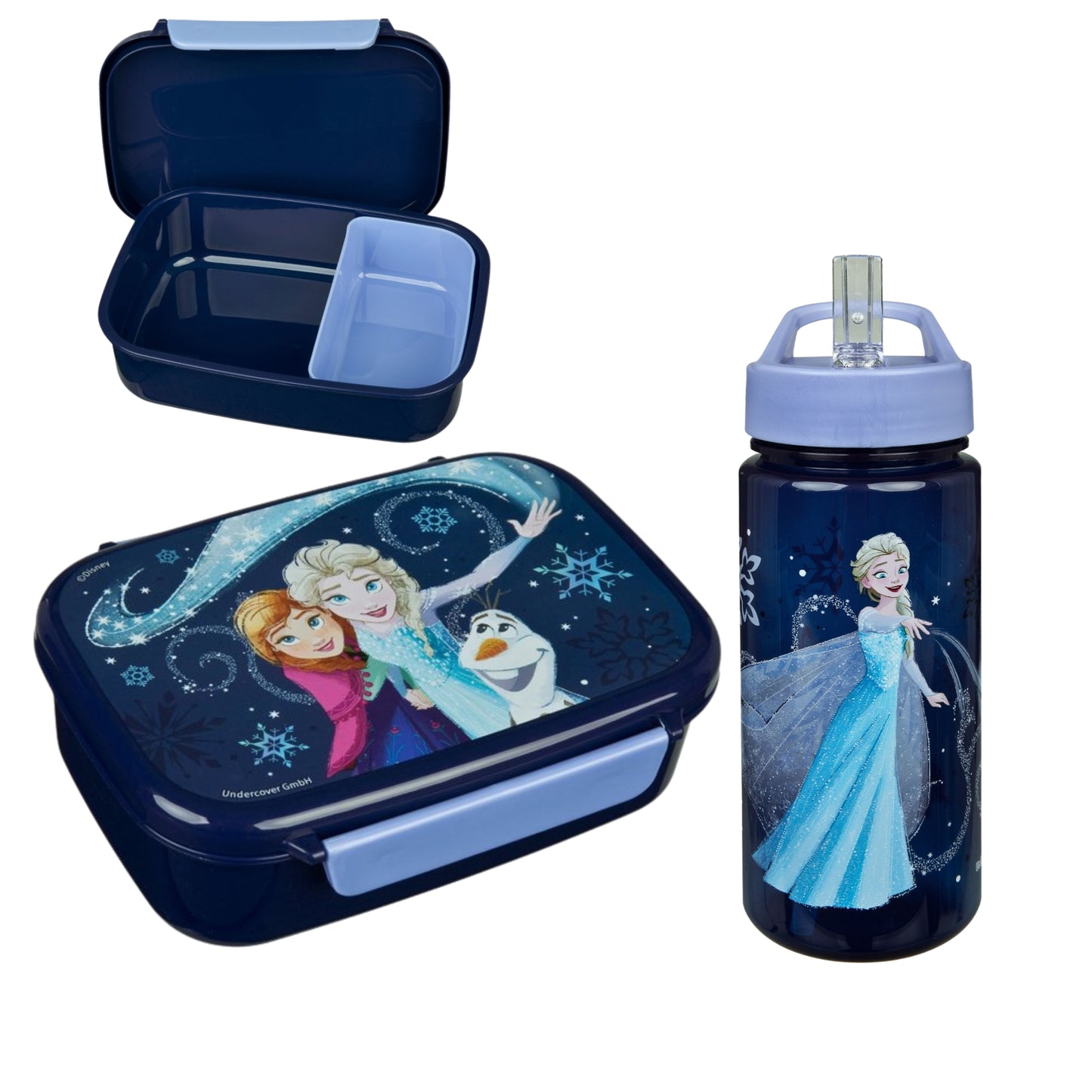 Frozen lunchset; Fles, Lunchbox