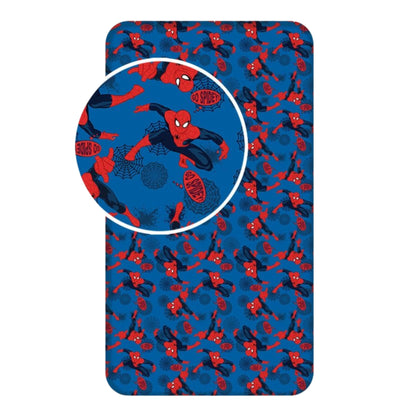 Spiderman slaapkamerset; opbergbox/stoel, vloerkleed, Squishy 32 cm , dekbedovertrek en hoeslaken