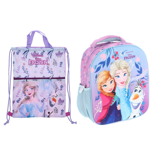 Frozen tassenset; rugzak en gymtas