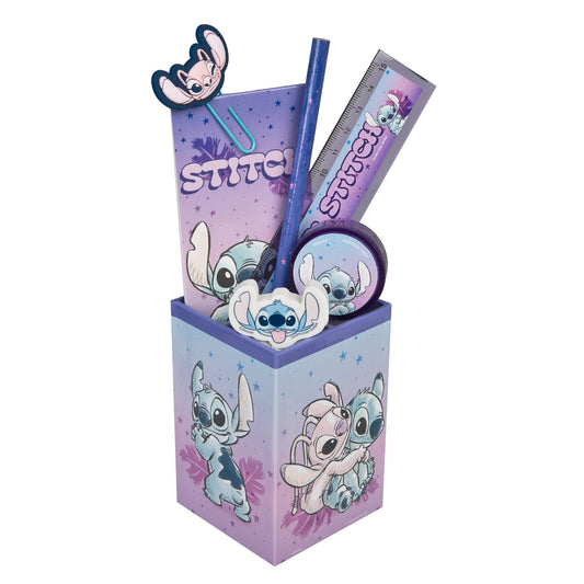 Lilo & Stitch gevulde pennenbak 7-delig