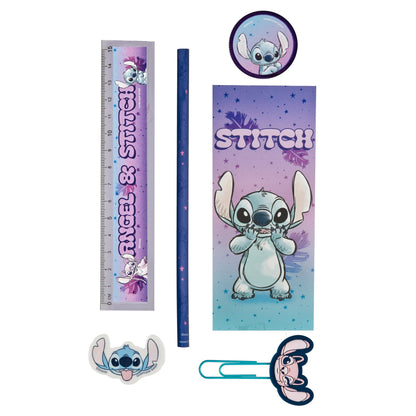 Lilo & Stitch gevulde pennenbak 7-delig
