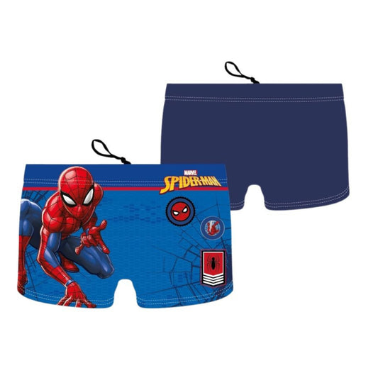 Spiderman zwemboxer - blauw