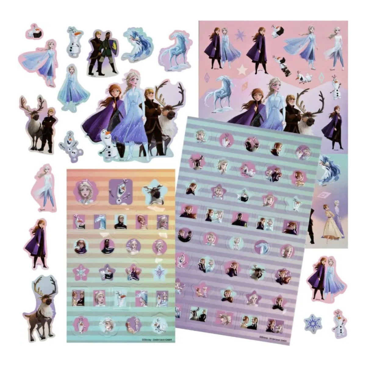 Frozen sticker set - 500 stuks